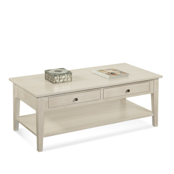 Braxton Culler East Hampton Solid Wood Coffee Table with Storage Perigold